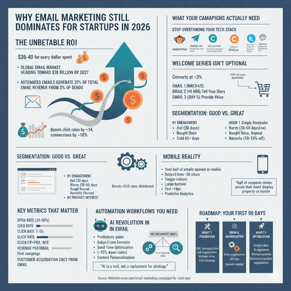 Roadmap of Email Marketing Campaigns for Start-ups